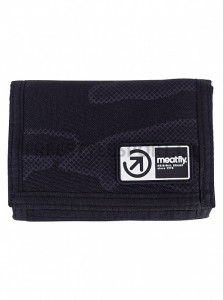 Peněženka MEATFLY DEWEY WALLET MORPH BLACK