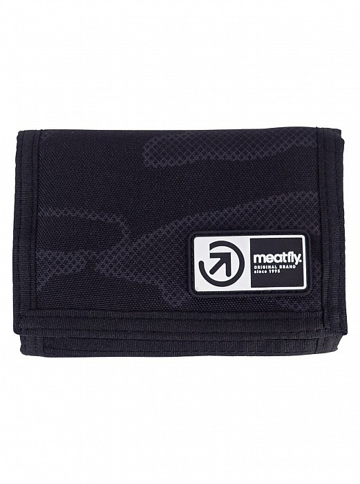 Peněženka MEATFLY DEWEY WALLET MORPH BLACK