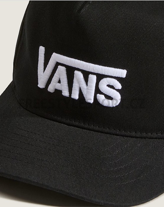 Kšiltovka VANS DROP V LOGO SNAPBACK BLACK