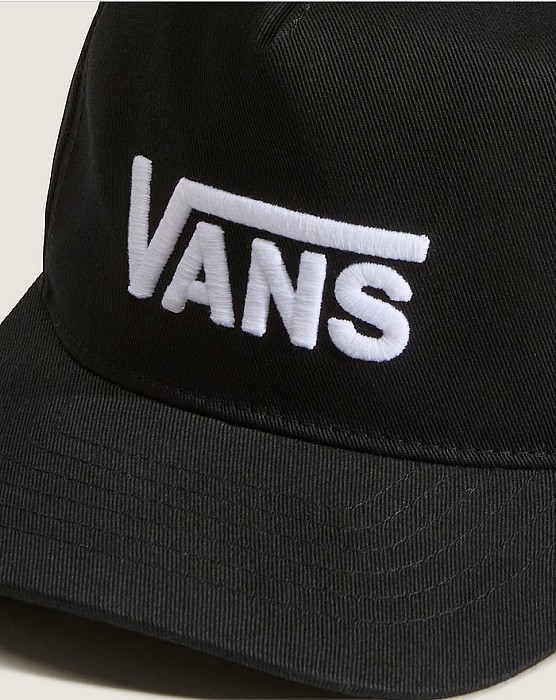 Kšiltovka VANS DROP V LOGO SNAPBACK BLACK