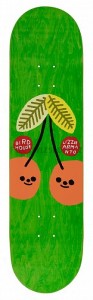 Deska Skate Birdhouse Pro Deck Birdhouse Lizzie Cherry Picked 32 x 8 GREEN