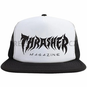 Kšiltovka THRASHER METAL TRUCKER BLACK/WHITE/BLACK