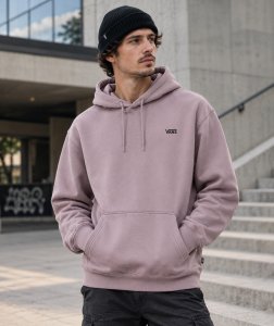 Mikina VANS LEFT CHEST PULLOVER MISTY MAUVE