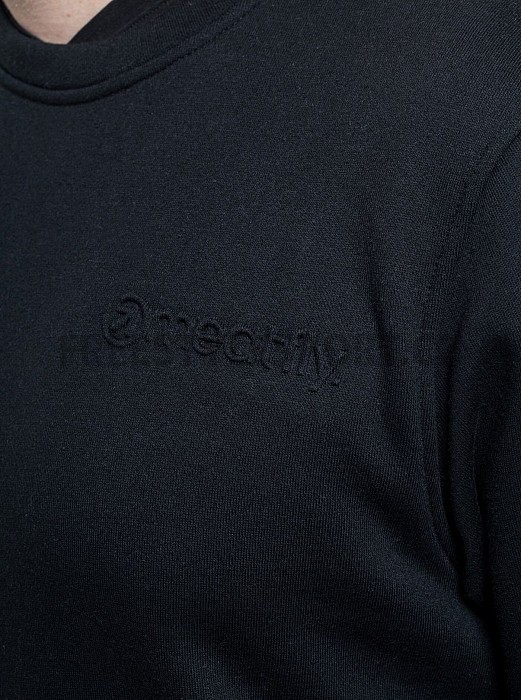 Mikina MEATFLY LUKE CREWNECK BLACK