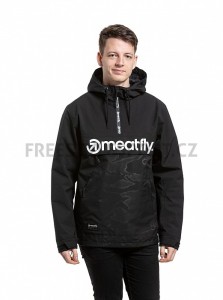 Pánská bunda MEATFLY GAREN MORPH BLACK EMBOSS