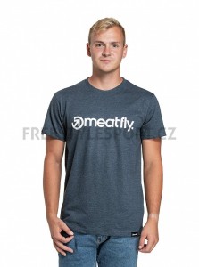 Triko MEATFLY MF LOGO NAVY HEATHER