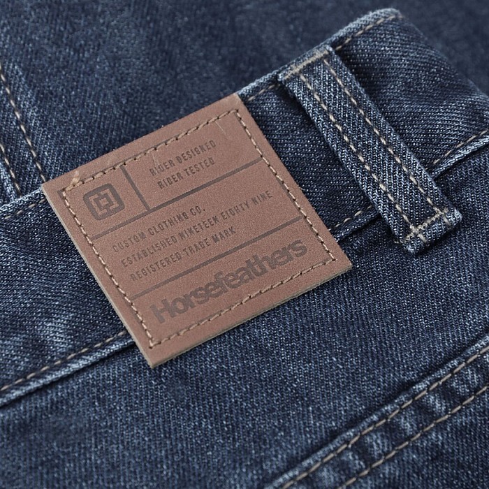 Kalhoty HORSEFEATHERS PIKE JEANS DARK BLUE