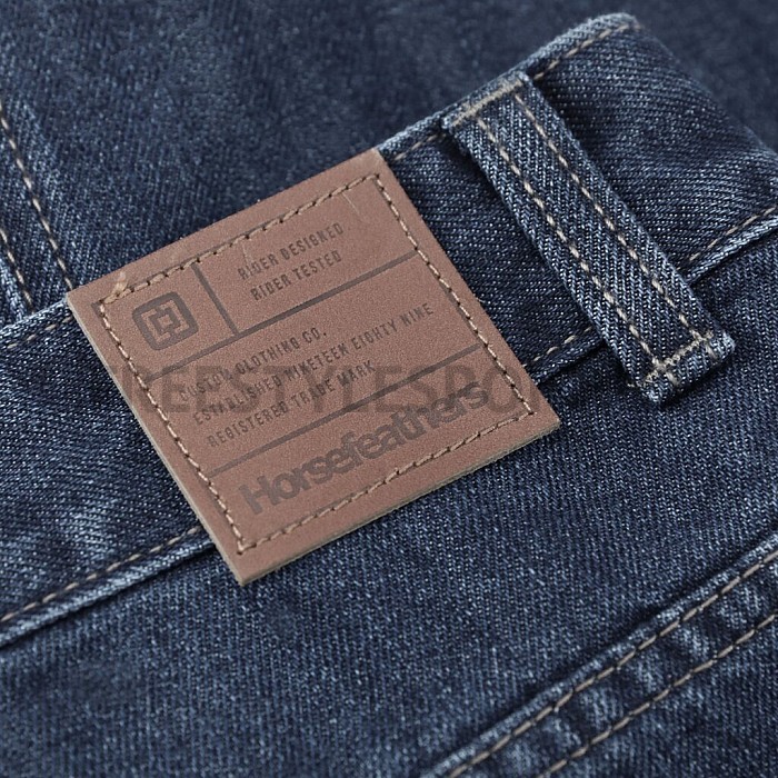 Kalhoty HORSEFEATHERS PIKE JEANS DARK BLUE