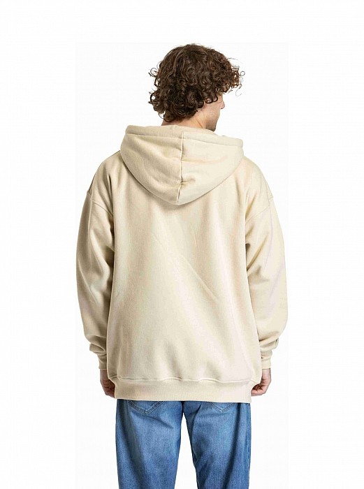 Mikina MEATFLY FRY UNI HOODIE SKULL BEIGE