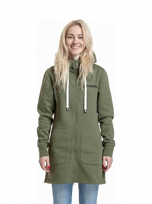 Mikina MEATFLY CLAIR HOODIE OLIVE