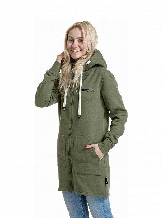 Mikina MEATFLY CLAIR HOODIE OLIVE