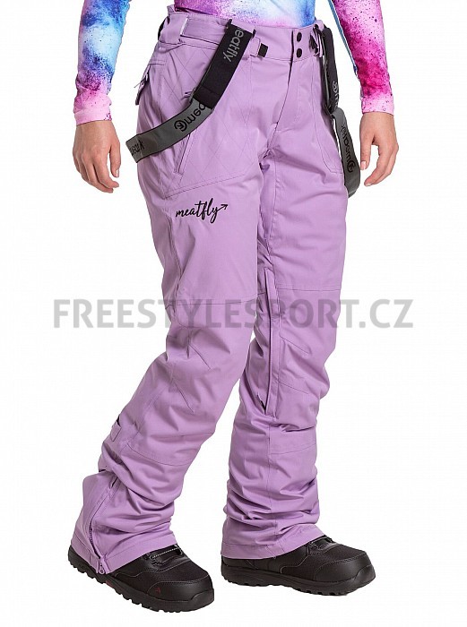 Dámské SNOWBOARD & SKI kalhoty MEATFLY FOXY PURPLE