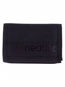 Peněženka MEATFLY HUEY WALLET BLACK