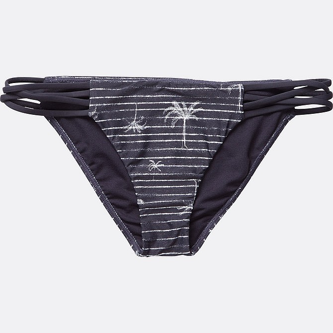 Plavky BILLABONG Sol Searcher Tropic Bikini Bottoms spodní díl PALMDALE BLACK