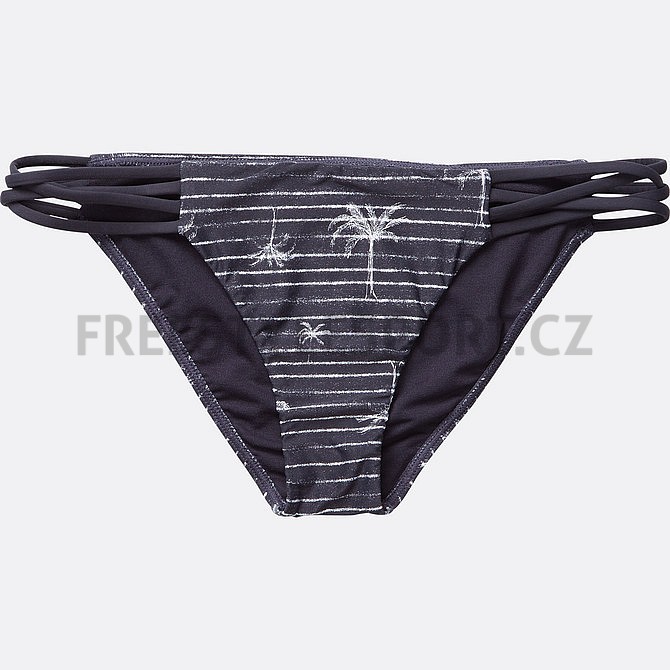 Plavky BILLABONG Sol Searcher Tropic Bikini Bottoms spodní díl PALMDALE BLACK