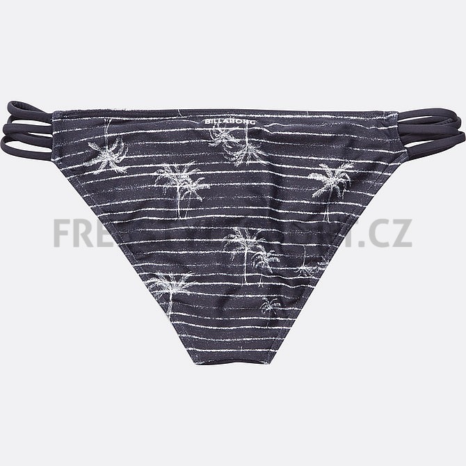 Plavky BILLABONG Sol Searcher Tropic Bikini Bottoms spodní díl PALMDALE BLACK