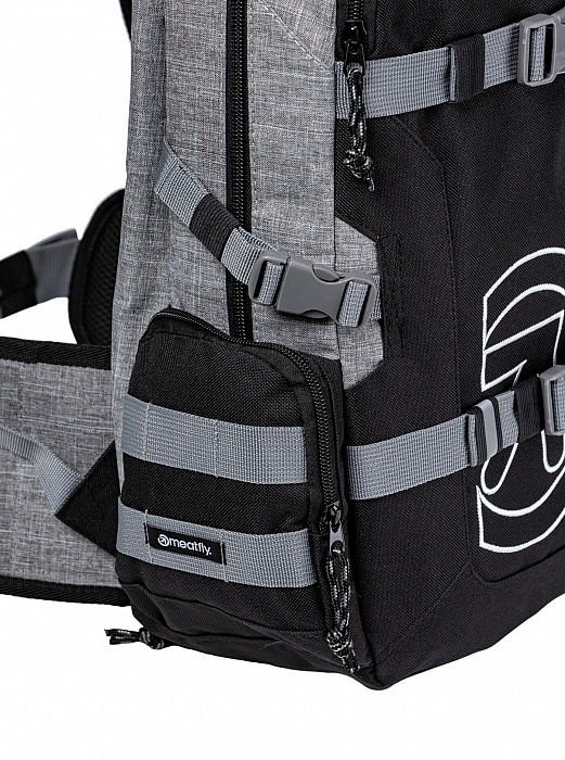 Meatfly Batoh RAMBLE HEATHER BLACK 26L