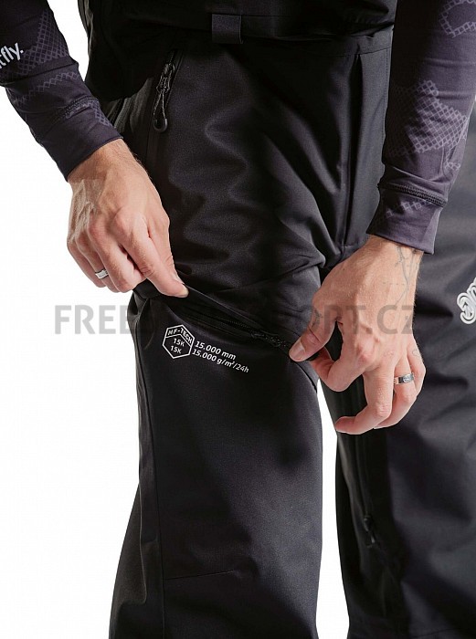 Unisex SNOWBOARD & SKI laclové kalhoty MEATFLY KENNY 2024/25 BLACK