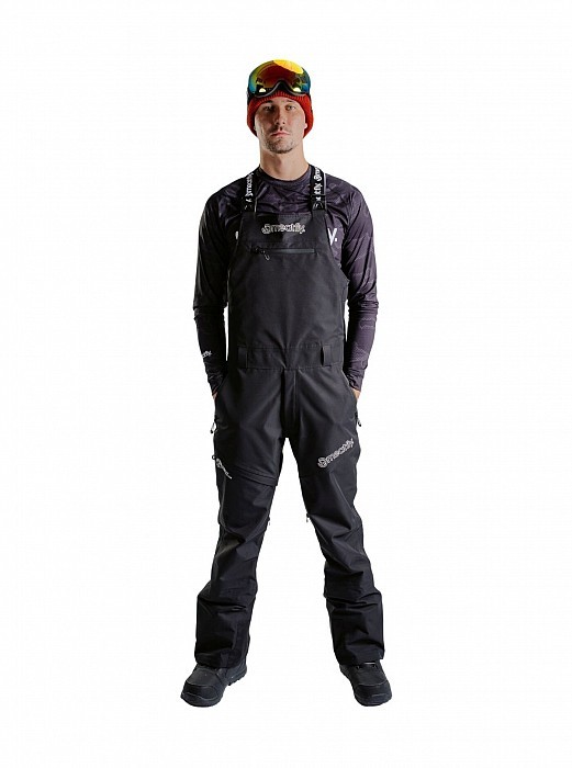 Unisex SNOWBOARD & SKI laclové kalhoty MEATFLY KENNY 2024/25 BLACK