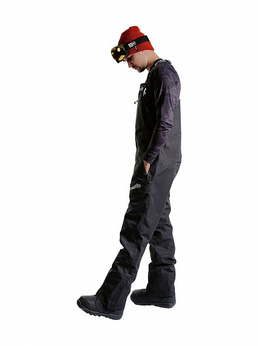Unisex SNOWBOARD & SKI laclové kalhoty MEATFLY KENNY 2024/25 BLACK