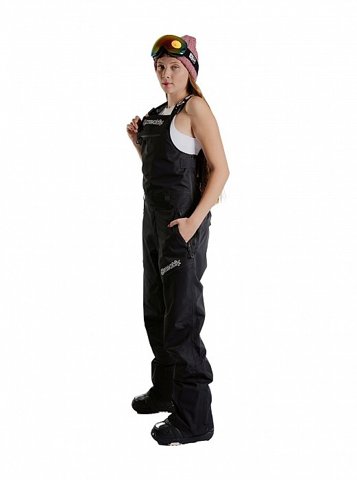 Unisex SNOWBOARD & SKI laclové kalhoty MEATFLY KENNY 2024/25 BLACK