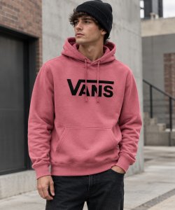 Mikina VANS CLASSIC PULLOVER CRIMSON HAZE