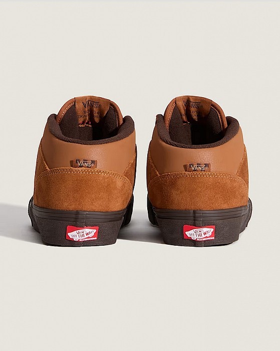 Tenisky VANS HALF CAB BROWN/GUM