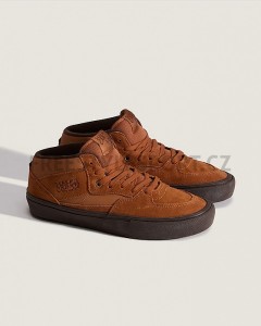 Tenisky VANS HALF CAB BROWN/GUM