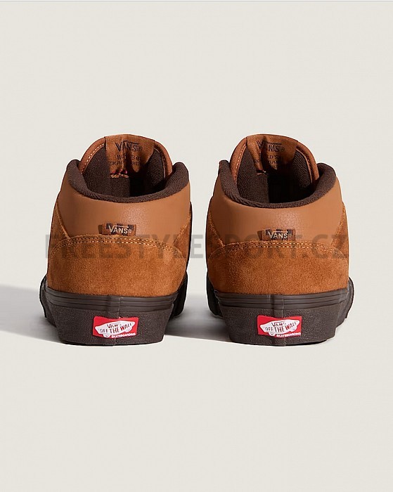 Tenisky VANS HALF CAB BROWN/GUM