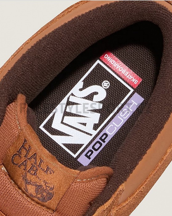 Tenisky VANS HALF CAB BROWN/GUM