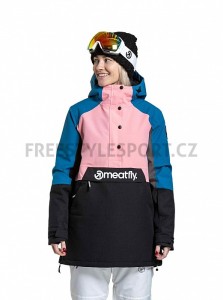 Dámská bunda MEATFLY AIKO FLAMINGO PINK/BLACK
