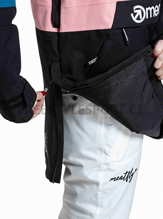 Dámská bunda MEATFLY AIKO FLAMINGO PINK/BLACK