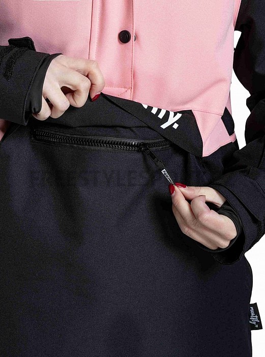 Dámská bunda MEATFLY AIKO FLAMINGO PINK/BLACK