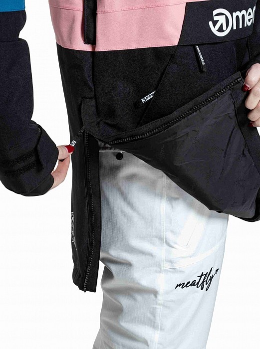 Dámská bunda MEATFLY AIKO FLAMINGO PINK/BLACK