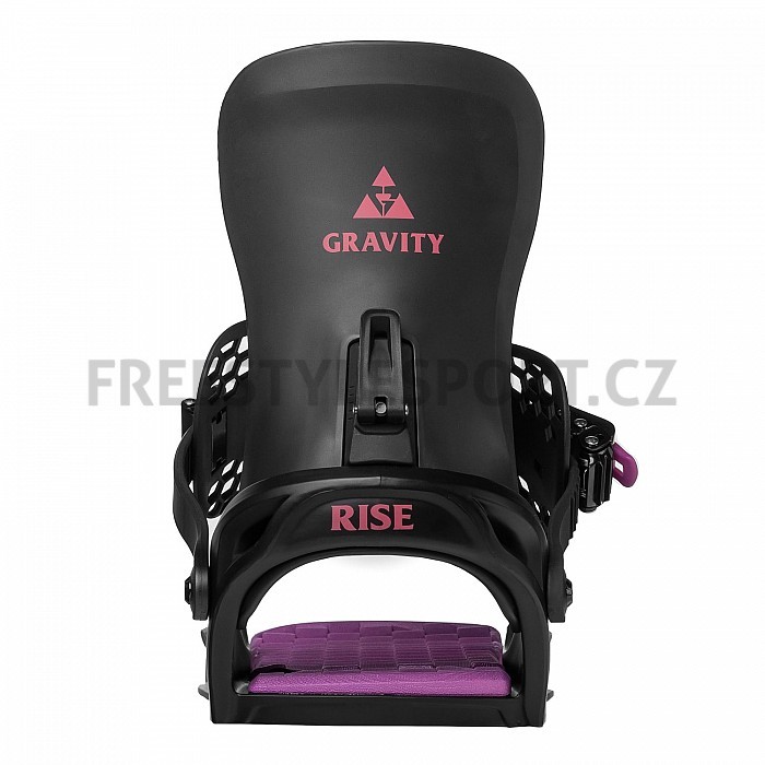 Vázání GRAVITY RISE 2023/24 BLACK/PURPLE