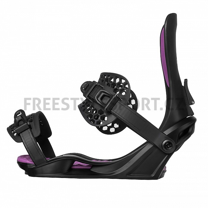 Vázání GRAVITY RISE 2023/24 BLACK/PURPLE