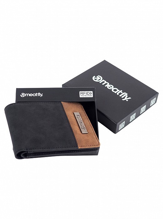 Peněženka MEATFLY MARVE WALLET BLACK