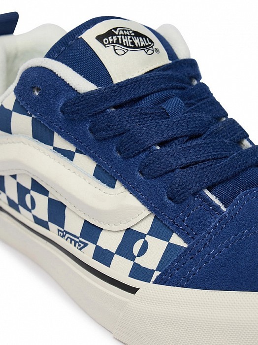 Tenisky VANS KNU SKOOL GEO CHECK INDIGO