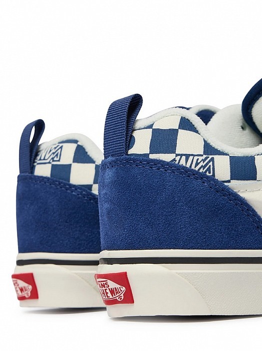Tenisky VANS KNU SKOOL GEO CHECK INDIGO
