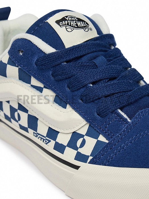Tenisky VANS KNU SKOOL GEO CHECK INDIGO