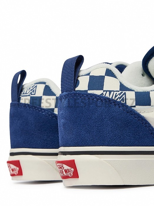 Tenisky VANS KNU SKOOL GEO CHECK INDIGO
