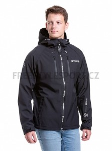Bunda MEATFLY RASMUSSEN SOFTSHELL JACKET LOGO BLACK