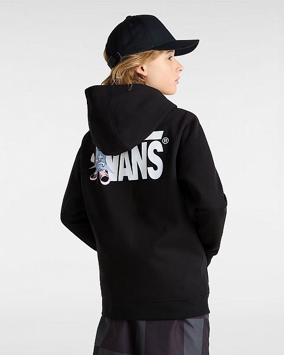 Mikina VANS VSUPER FULL ZIP BLACK