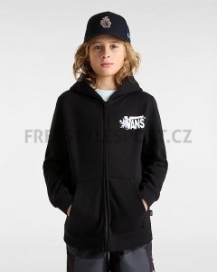 Mikina VANS VSUPER FULL ZIP BLACK
