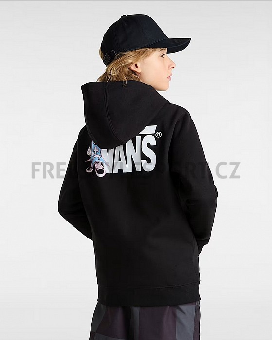 Mikina VANS VSUPER FULL ZIP BLACK