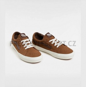 Tenisky VANS SK8-LOW SUEDE BROWN