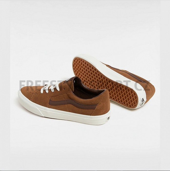 Tenisky VANS SK8-LOW SUEDE BROWN