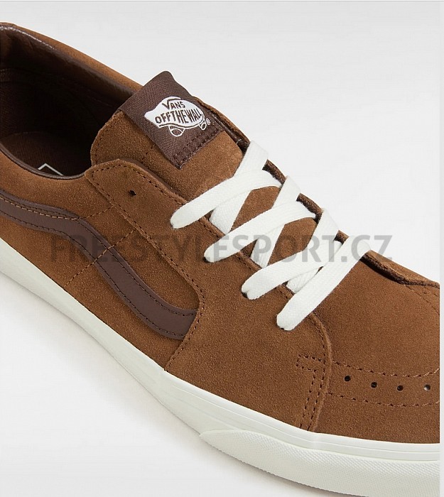 Tenisky VANS SK8-LOW SUEDE BROWN