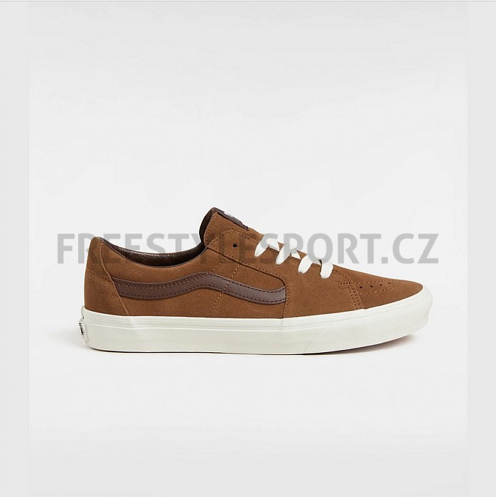 Tenisky VANS SK8-LOW SUEDE BROWN
