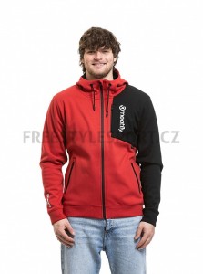 Mikina MEATFLY LIGHTYEAR TECHNICAL HOODIE RED LIGHT